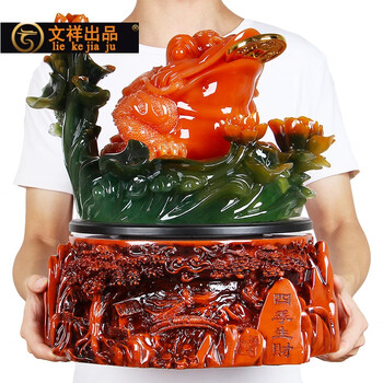 精致中式擺件，讓客廳變得更溫馨