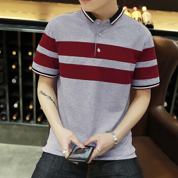 艾以純森（AIYICHUNSEN） 短袖 男士T恤 灰色1711艾以純森 