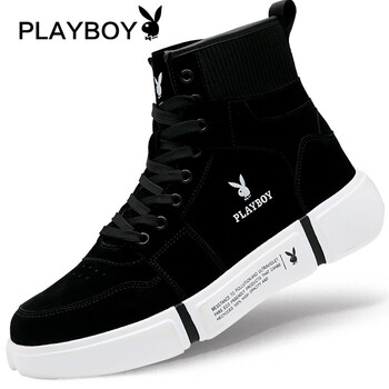 花花公子（PLAYBOY）男士6384黑色 40