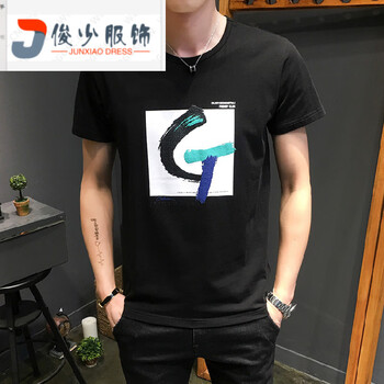 尊尚鳥(niǎo)（ zunshangniao） 短袖 男士T恤 黑色 XL，L，M，XXXL，XXL