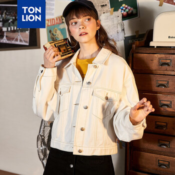 唐獅（TonLion）  長袖 女 短外套 綁帶