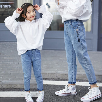 牛仔大童七分褲