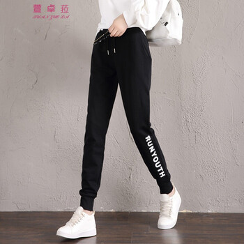顯瘦薄款衛(wèi)褲