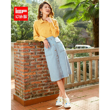 復(fù)古半身裙，時(shí)尚百搭又顯瘦