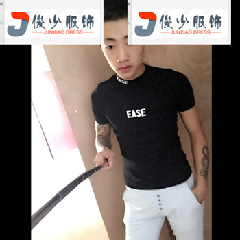 尊尚鳥（ zunshangniao） 短袖 男士T恤 E黑色短袖 S，XL，L，M，XXL