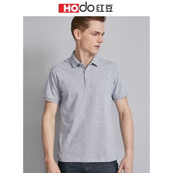 紅豆（Hodo） 短袖 男士T恤 工業(yè)灰 