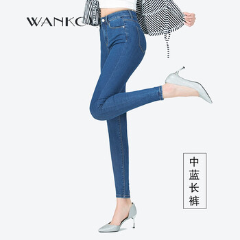 時(shí)尚高腰九分褲，微胖女生的福音