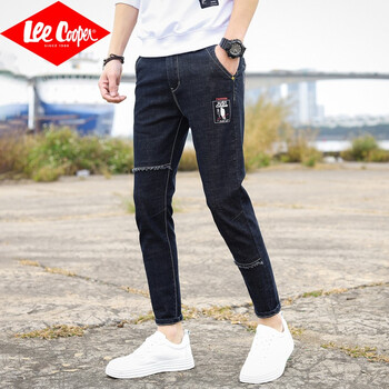 Lee Cooper 小腳褲 朋克潮流 男士牛仔褲