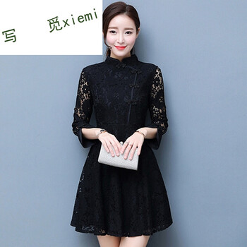 以上時(shí)尚蕾絲裙，打造優(yōu)雅女神范