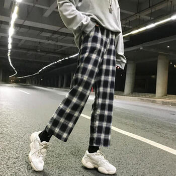 復古條紋套裝，微胖妹子的福音