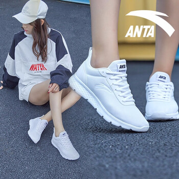 安踏（ANTA）跑步鞋網(wǎng)面-1安踏白/黑 37.5，36，37，38，39，40