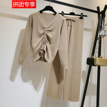 薄款寬松針織衫，微胖妹子的福音