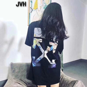 JVH 印花 短袖 T恤 女 圓領(lǐng)