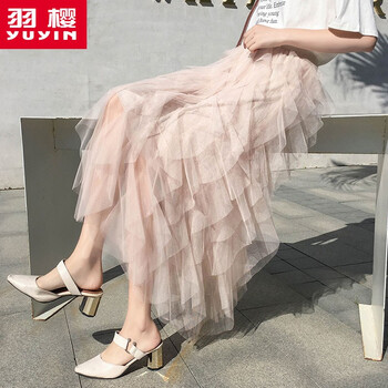 羽櫻（YUYING）半身裙中長(zhǎng)裙