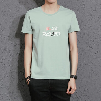 凰燃（HUANGQAN） 短袖 男士T恤 豆綠【910款】 