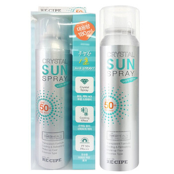 水晶防曬乳