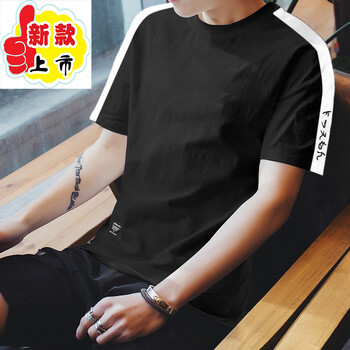 古萊登（GODLIKE） 長(cháng)袖 男士T恤 XQ02黑色 