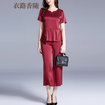 衣路香隨   女 七分褲 休閑褲