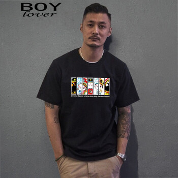 boylover 短袖 男士T恤 黑色 戲曲 