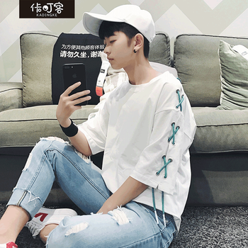 佧?？停↘ADINGKE） 短袖 男士T恤 白色 