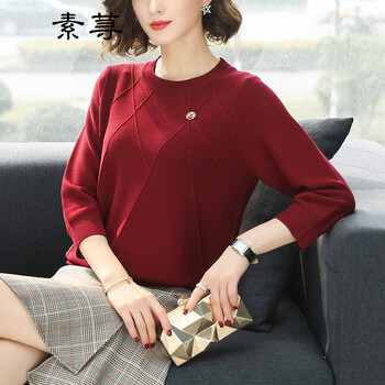 元素,新款,品質(zhì),樣式,流行,趨勢,毛衣,紅色