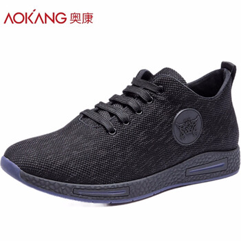 奧康（Aokang）男士黑色183331015 37