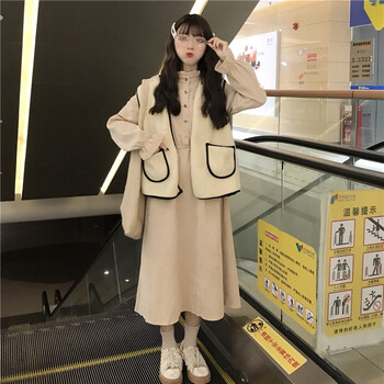 復(fù)古燈a字裙