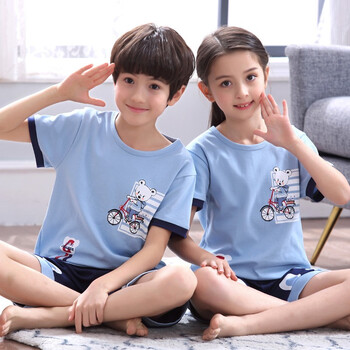 兒童夏天睡袍