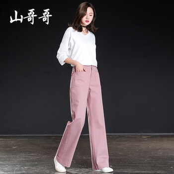 修身小腳褲，微胖妹子的不二之選