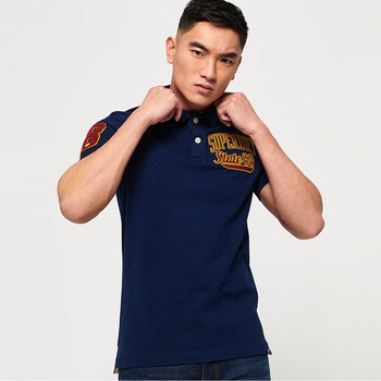 Superdry 短袖 男士T恤 深藍(lán)色 