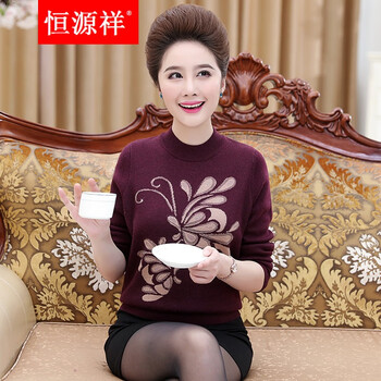 中年,新款,元素,樣式,流行,趨勢(shì),加厚,羊毛衫