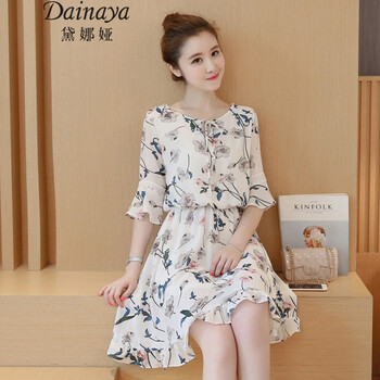 黛娜婭（Dainaya） 碎花 印花 連衣裙