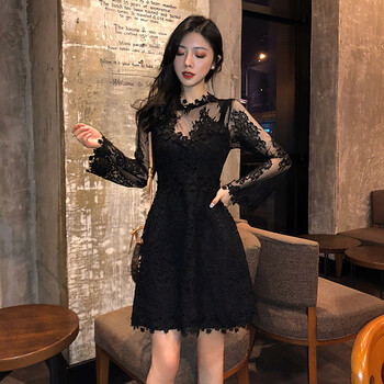 浪漫網(wǎng)紗長(cháng)裙，微胖女神的小心機