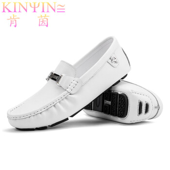 肯茵（KENYIN）男士平底白色 41