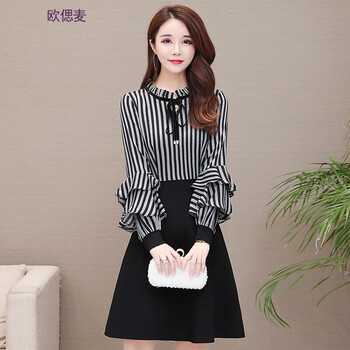 怎么樣,歐偲麥條紋連衣裙,歐偲麥條紋連衣裙