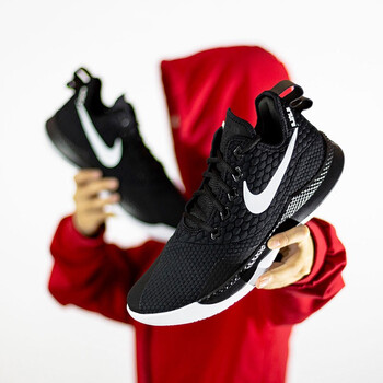 耐克（NIKE）籃球鞋AO4432-001/白色LOGO 42