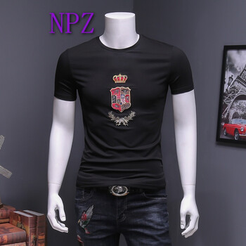 NPZ 短袖 男士T恤 黑色 F2896 