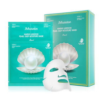 JMsolution面膜美白，細(xì)致毛孔，補(bǔ)水保濕，去黑頭，美白淡斑，提亮膚色，淡斑