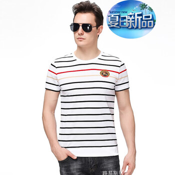皮爾卡丹（pierrecardin） 短袖 男士T恤 8632白色 