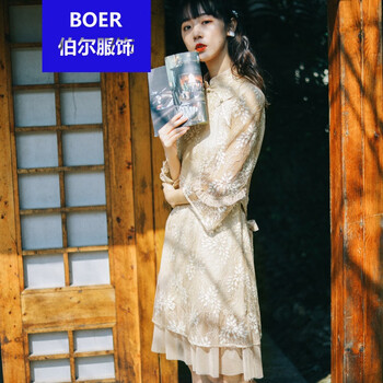 復古風(fēng)蕾絲裙，打造優(yōu)雅女神