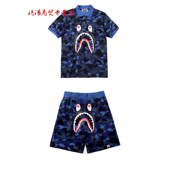 A BATHING APE 短袖 男士T恤 套裝一 