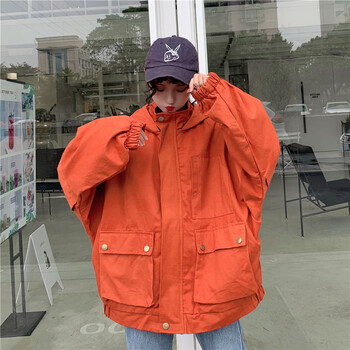 寬松長袖外套，穿出活力少女風(fēng)