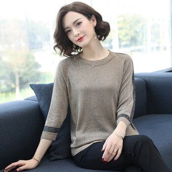 純色系帶針織衫，微胖女孩的福音