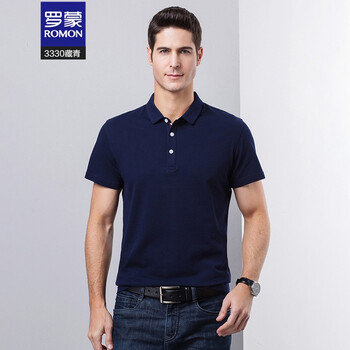 羅蒙（ROMON） 短袖 男士T恤 3330藏青 