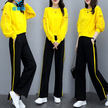 儒雅琪（RUYAQI）   女 長(zhǎng)褲 休閑褲