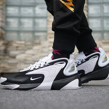 耐克（NIKE）跑步鞋黑白AO0269-003 