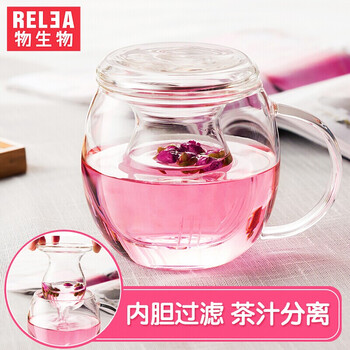 物生物（RELEA）玻璃杯400ml，301-400ml