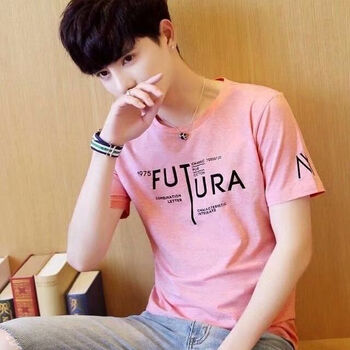 騎士普?。≒utin·Rider） 短袖 男士T恤 FUT粉色 