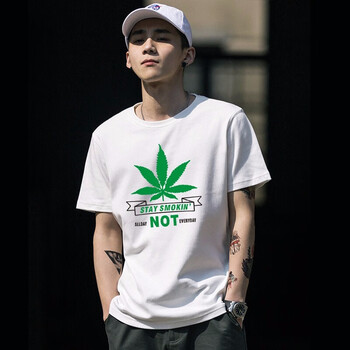 低調(diào)的依戀 短袖 男士T恤 WD0032白色 