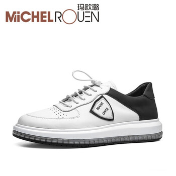 瑪歐璐（MICHEL ROUEN）男士 576白黑 38